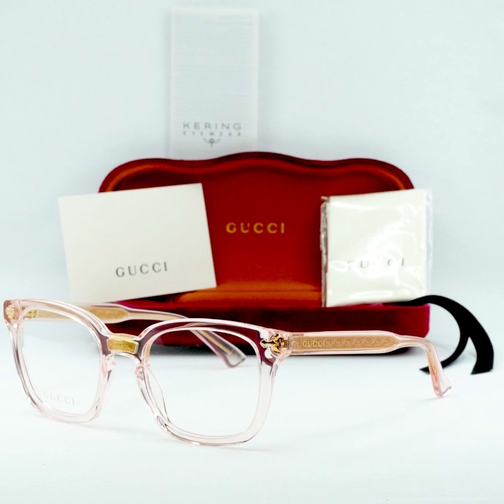 NEW GUCCI GG0184O 013 EYEGLASSES